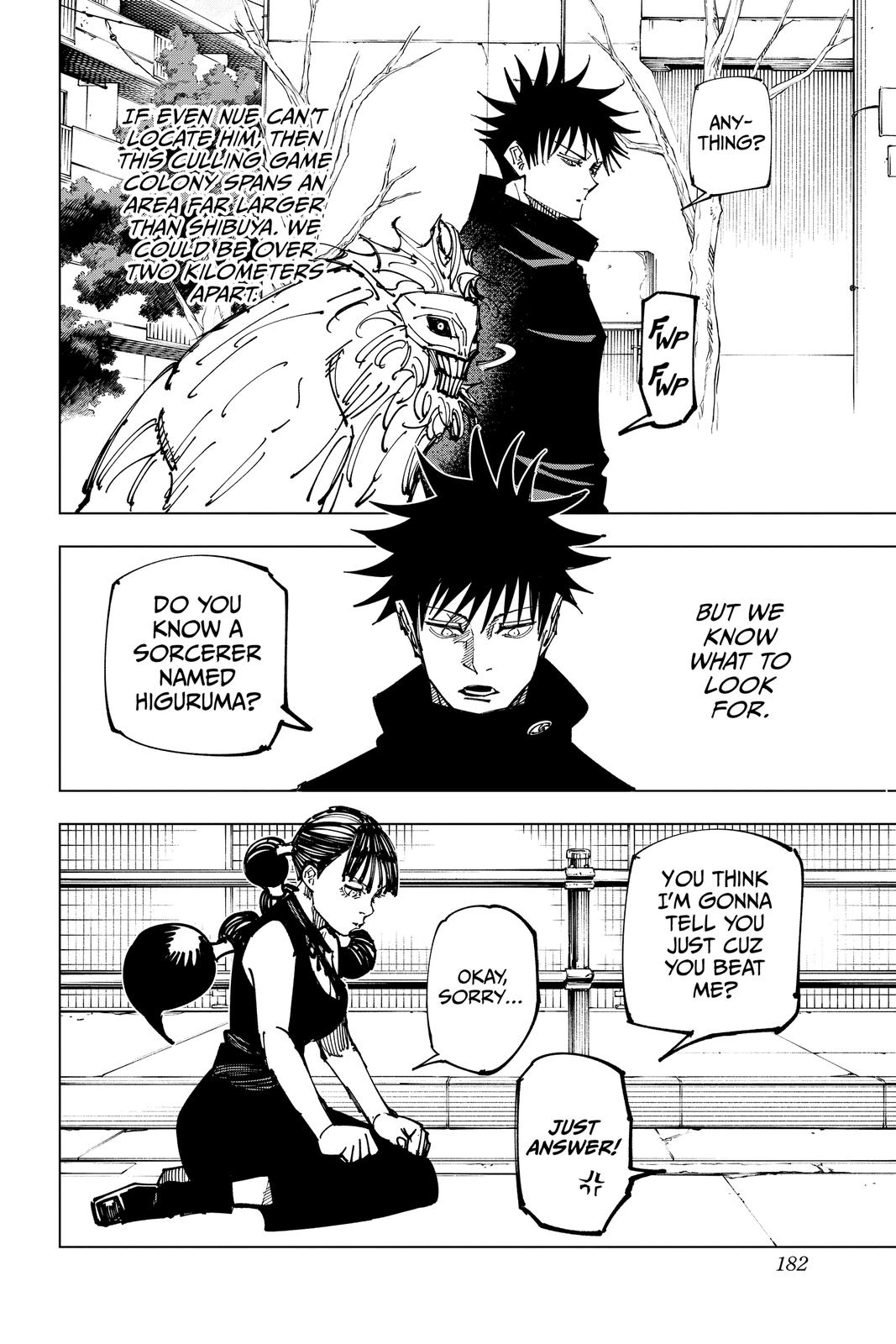 Jujutsu Kaisen Chapter 161