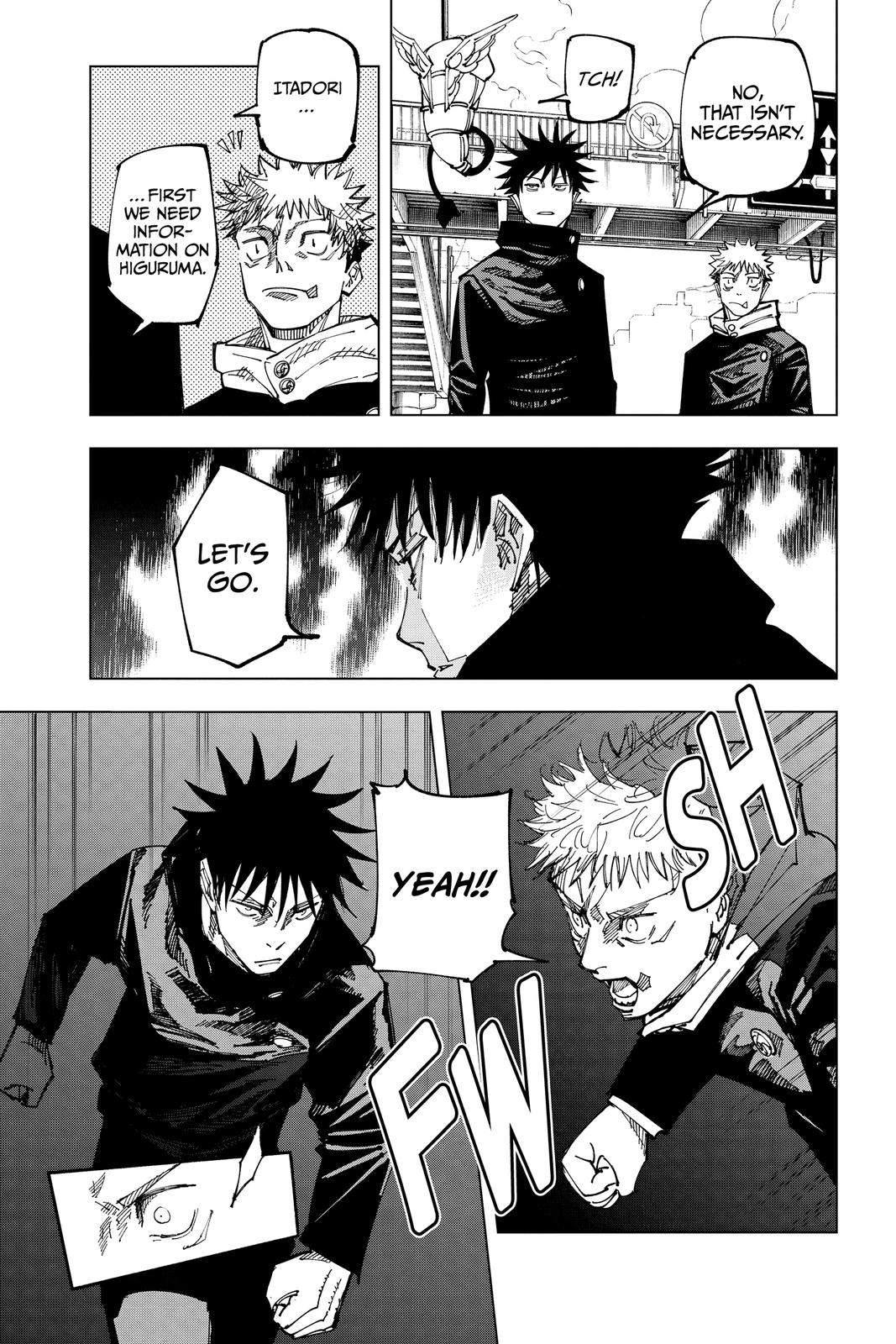 Jujutsu Kaisen Chapter 161