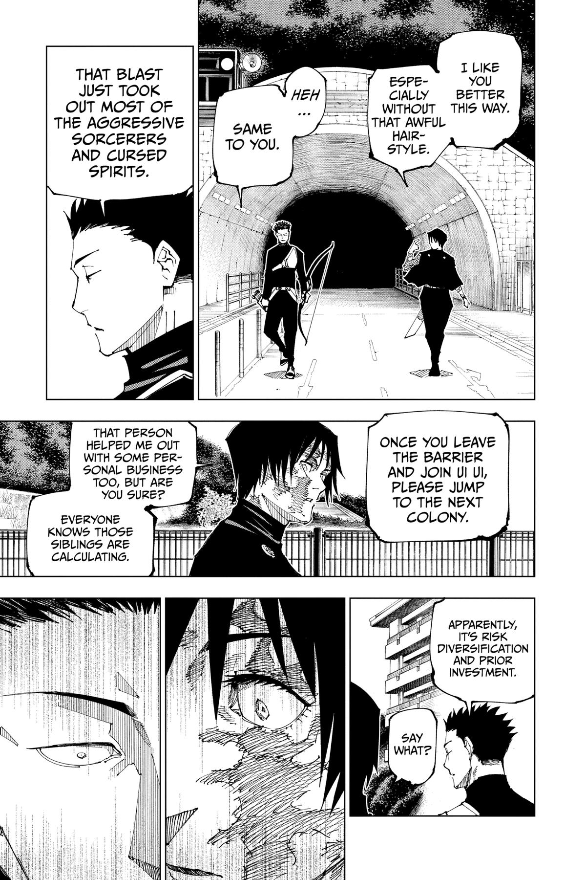 Jujutsu Kaisen Chapter 190